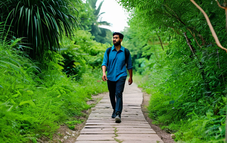 정보 다이어트법과 자아 성장 - **Prompt:** A woman in a cozy, fully clothed outfit, sitting in a sunlit room, mindfully enjoying a ...