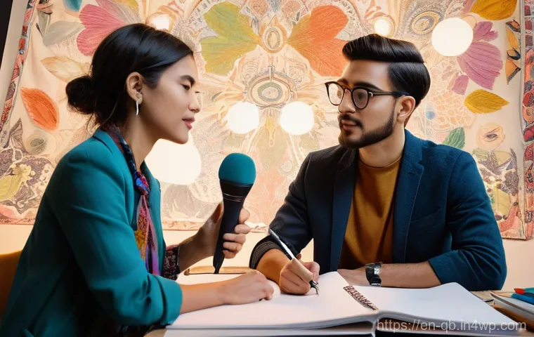 정보 다이어트법과 개인 브랜드 관리 - **Mindful Digital Creator in a Serene Space**
    "A wide shot of a person, mid-20s to early 30s, ge...