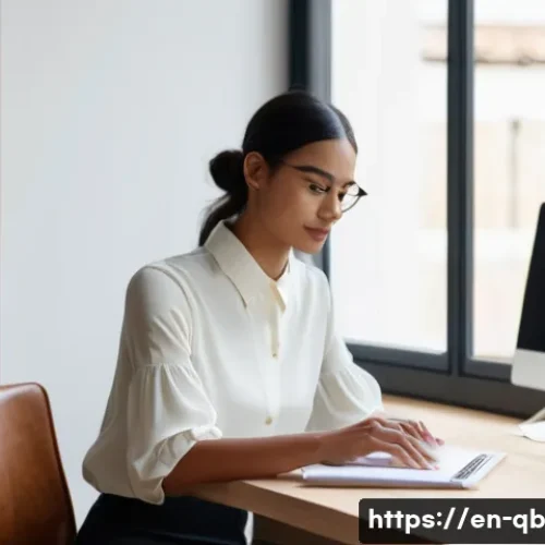 정보 다이어트법을 위한 온라인 리소스 - **Prompt:** "A wide shot of a modern home office space, bathed in soft, natural light coming through...